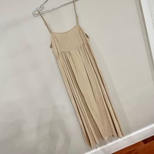 Linen Empire Waist Dress